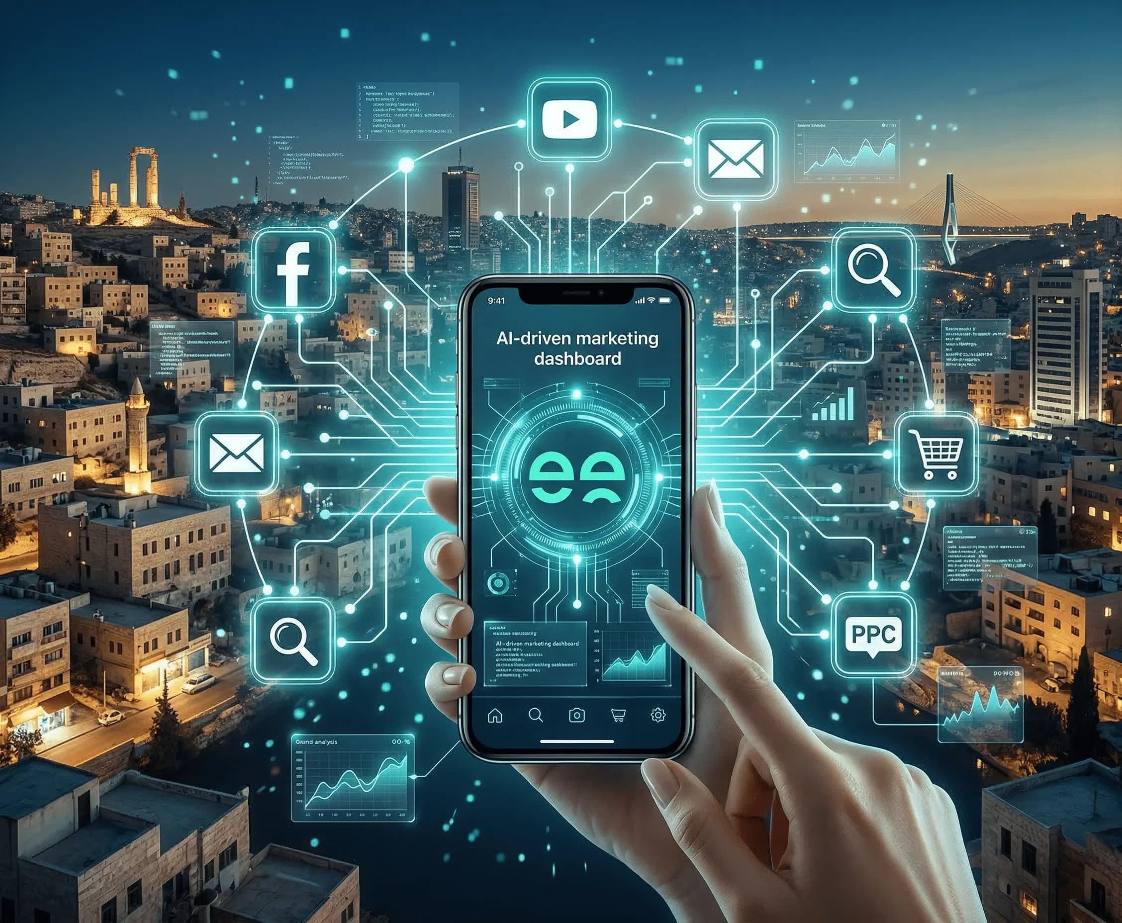 وكالة تسويق رقمي و Agentic SEO في عمّان | dfeelings